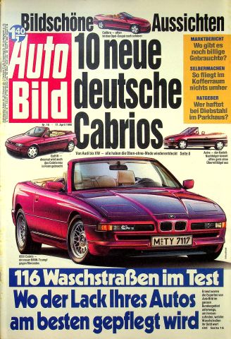 Deckblatt Auto Bild (16/1990)